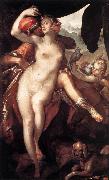 SPRANGER, Bartholomaeus Venus and Adonis f oil painting artist